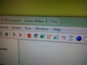 Game Maker 8.1 Top Bar