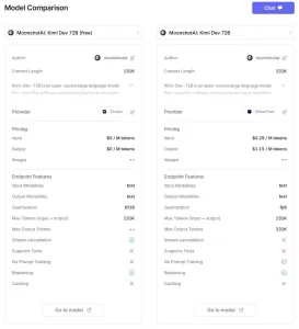 openrouter-model-compare